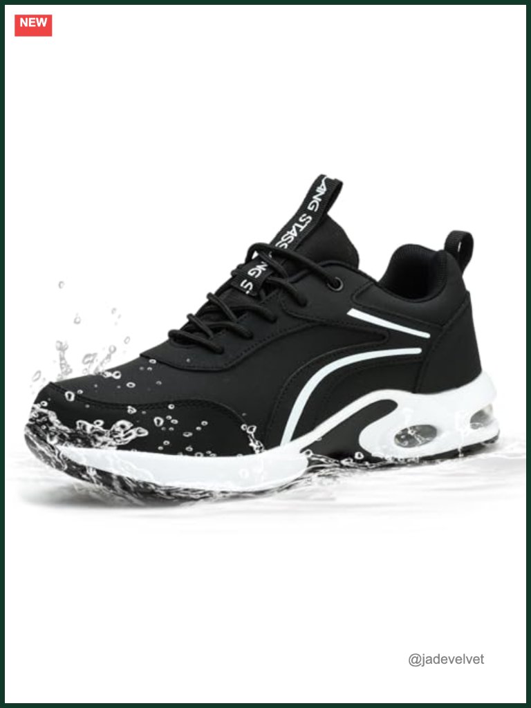 Women's Waterproof Steel Toe Work Shoes, Non-Slip, Puncture-Proof, Lightweight,
